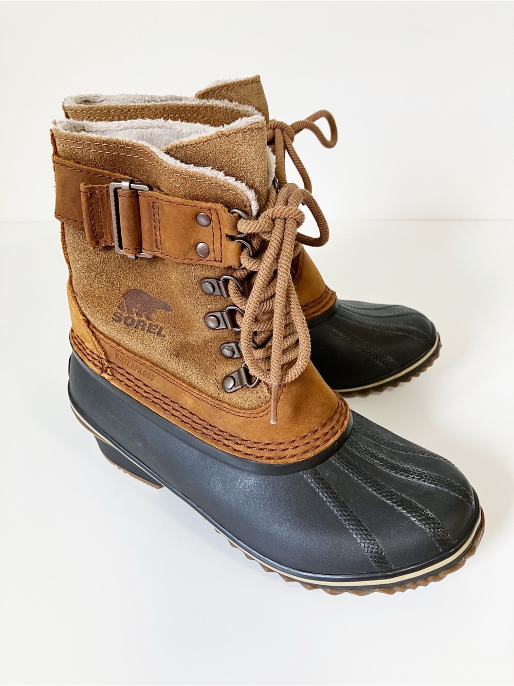 Sorel | Winter Fancy Lace II Waterproof Duck Boots 6 Gorpcore Hiking Outdoors
